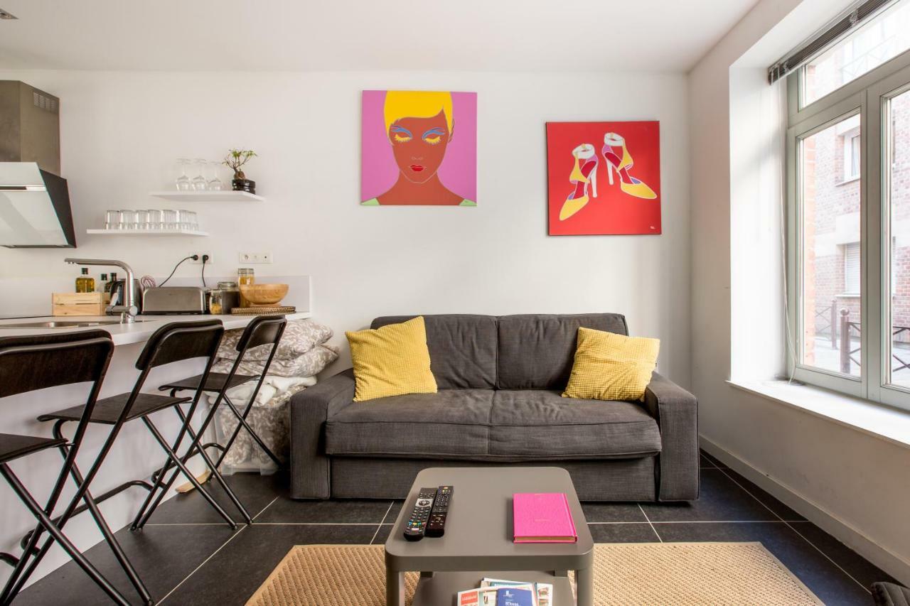 Charmant Appartement Au Coeur Du Vieux Lille Exterior foto